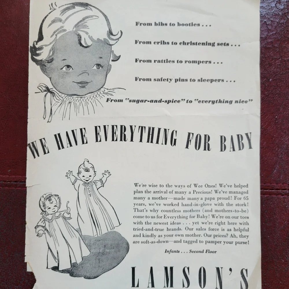 Vintage Baby Diaper Tiny Tot Ephemera ~ Baby Shower ~ Scrapbook ~ Crafts ~ FINAL